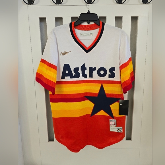 Brand New Nike Houston Astros Jersey Nolan Ryan #34 Cooperstown Collection